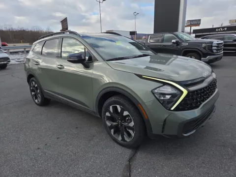 Green 2023 Kia Sportage X-Line AWD for sale in Hamburg, PA