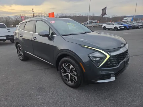 Gray 2023 Kia Sportage EX AWD for sale in Hamburg, PA