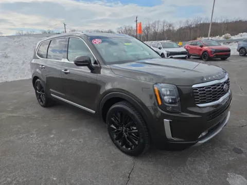 Green 2020 Kia Telluride SX AWD for sale in Hamburg, PA