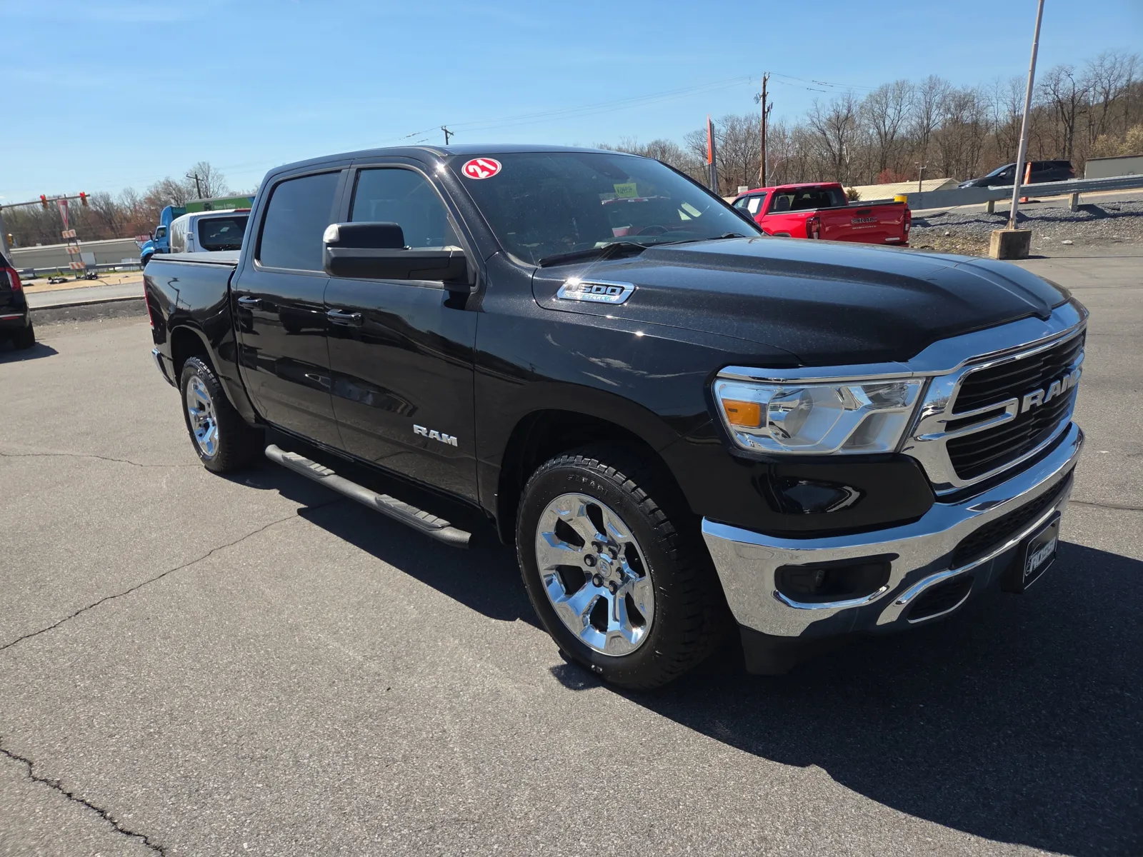 Black 2021 Ram 1500 Big Horn for sale in Hamburg, PA
