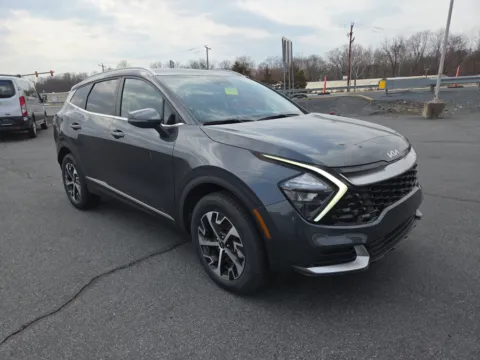 Gray 2023 Kia Sportage Hybrid EX AWD for sale in Hamburg, PA
