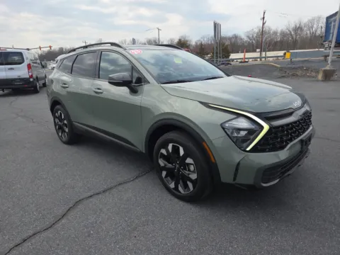 Green 2023 Kia Sportage X-Line AWD for sale in Hamburg, PA