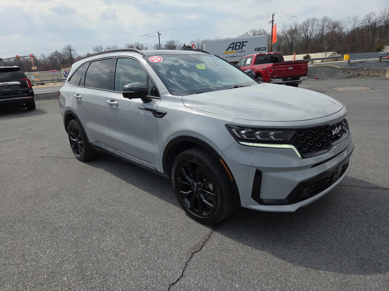 Gray 2023 Kia Sorento SX Prestige AWD for sale in Hamburg, PA