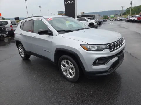 Silver 2024 Jeep Compass Latitude for sale in Hamburg, PA