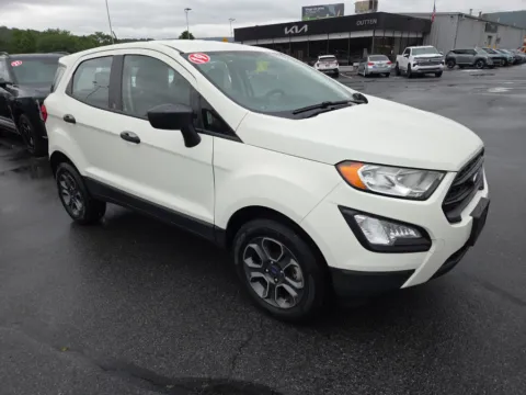 White 2019 Ford EcoSport S for sale in Hamburg, PA