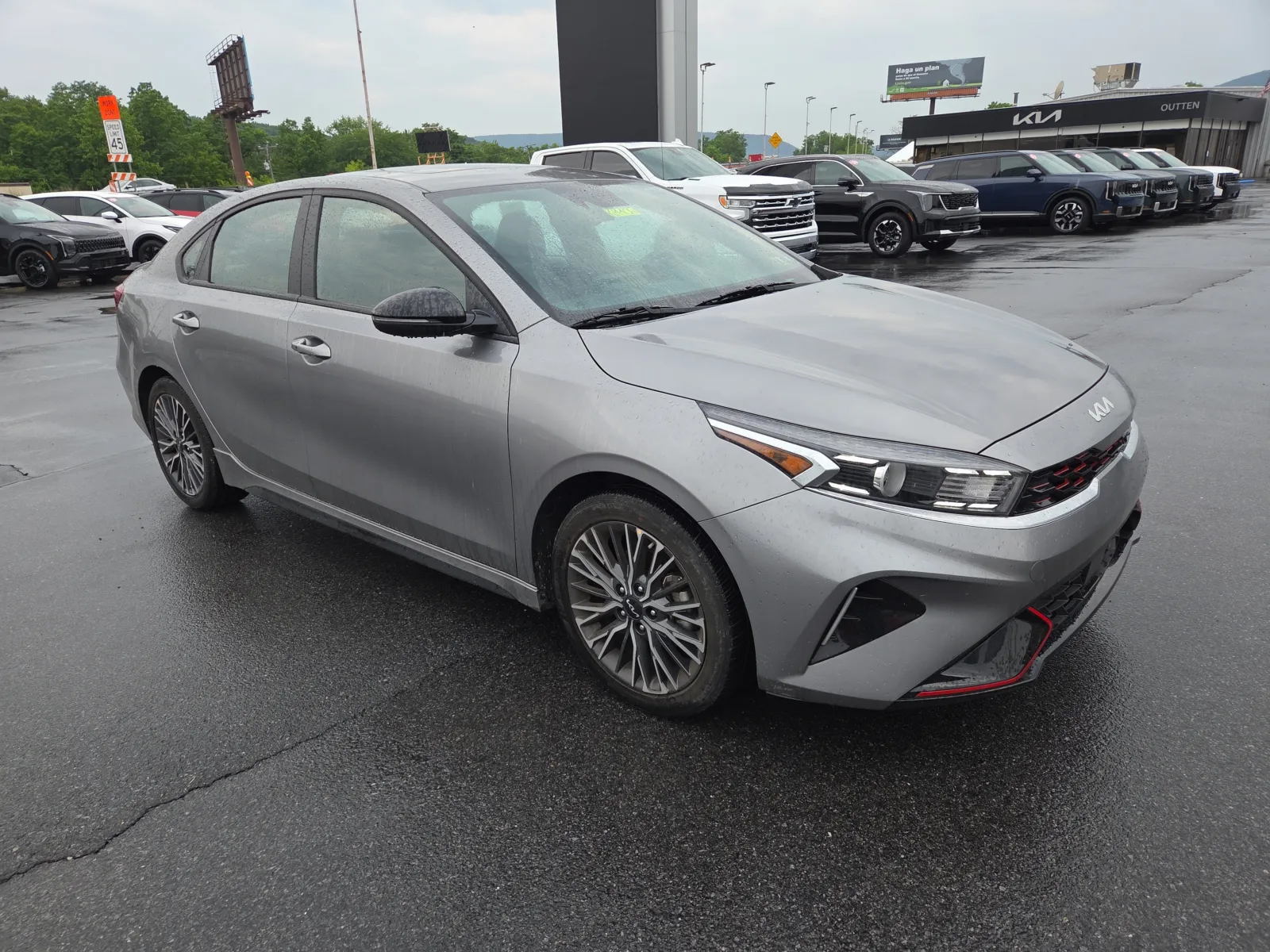 Gray 2023 Kia Forte GT-Line for sale in Hamburg, PA
