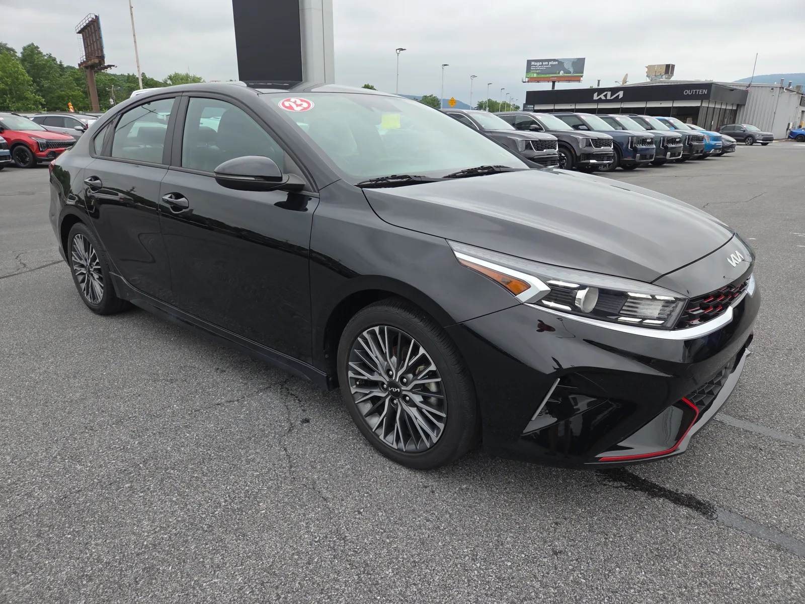 Black 2023 Kia Forte GT-Line for sale in Hamburg, PA