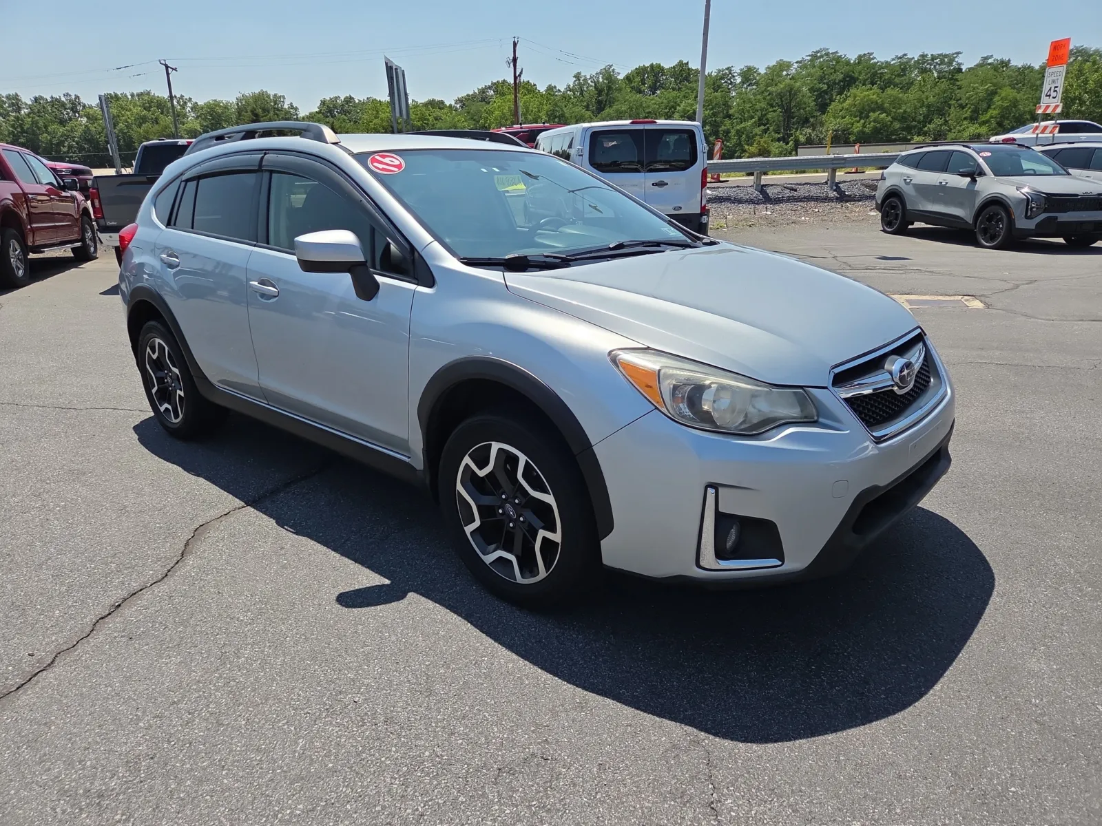 Silver 2016 Subaru Crosstrek Premium for sale in Hamburg, PA