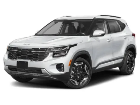White 2024 Kia Seltos SX AWD for sale in Hamburg, PA