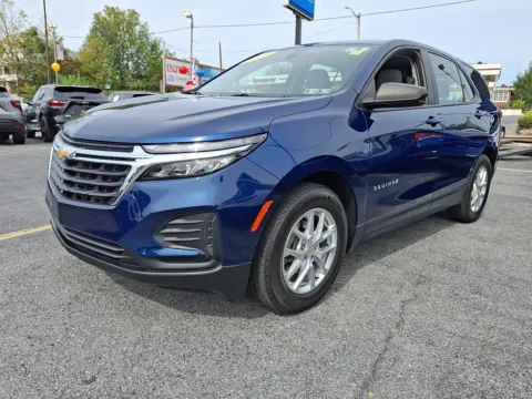 Blue 2022 Chevrolet Equinox FWD LS for sale in Allentown, PA