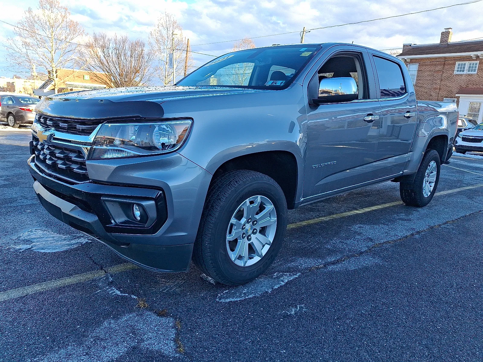 Gray 2021 Chevrolet Colorado 4WD Crew Cab Short Box LT for sale in Allentown, PA