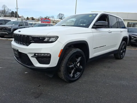 White 2023 Jeep Grand Cherokee Limited 4x4 for sale in Allentown, PA