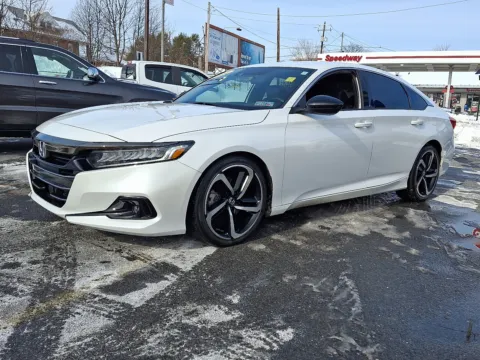 White 2021 Honda Accord Sport for sale in Allentown, PA