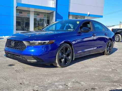 Blue 2023 Honda Accord Hybrid Sport-L for sale in Allentown, PA