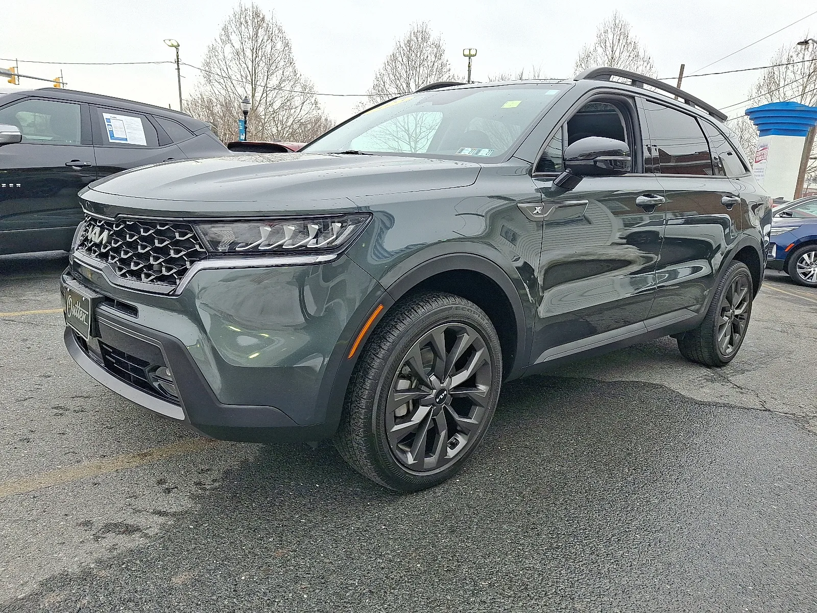 Green 2023 Kia Sorento X-Line EX for sale in Allentown, PA