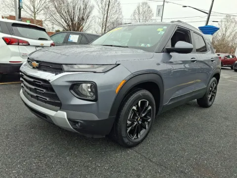 Gray 2022 Chevrolet Trailblazer AWD LT for sale in Allentown, PA
