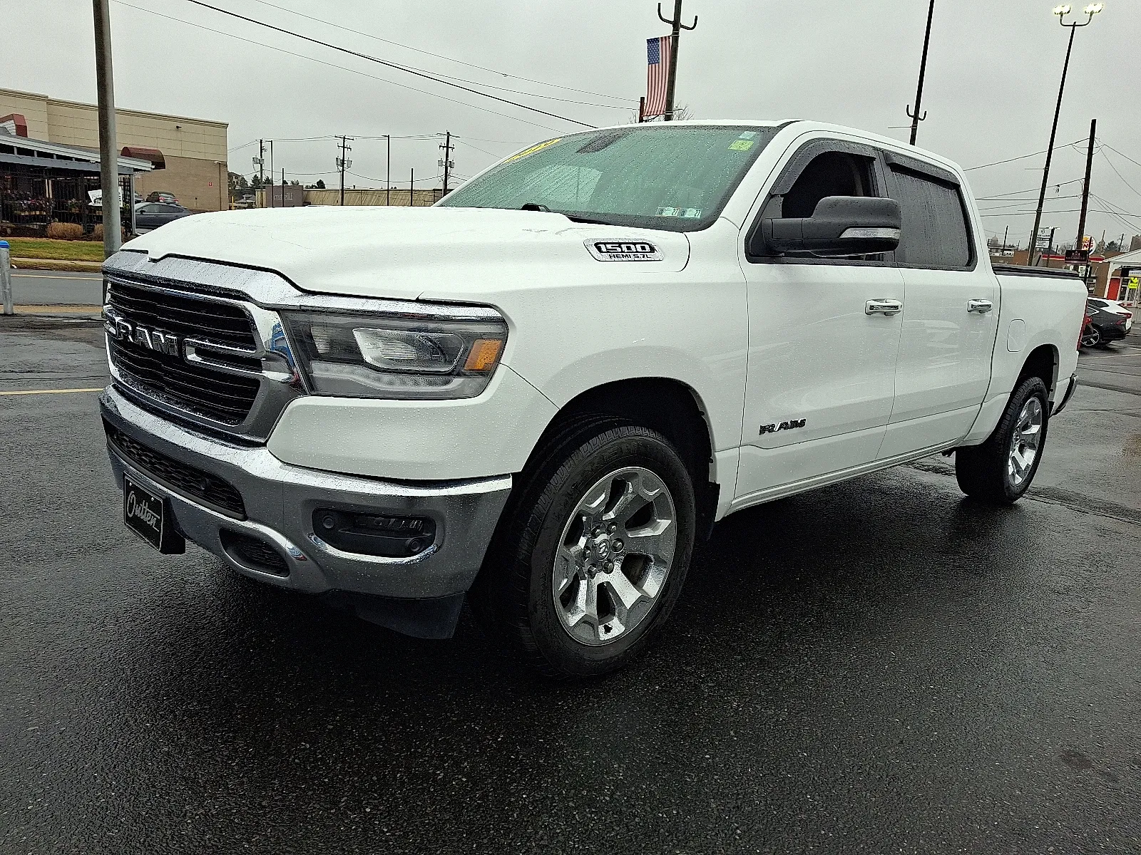 White 2019 Ram 1500 Big Horn/Lone Star Crew Cab 4x4 5'7" Box for sale in Allentown, PA