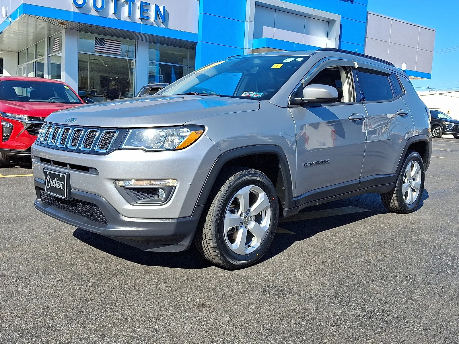 Silver 2020 Jeep Compass Latitude 4x4 for sale in Allentown, PA