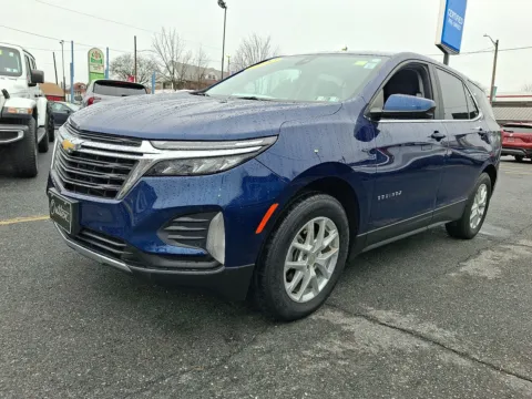 Blue 2022 Chevrolet Equinox AWD LT for sale in Allentown, PA
