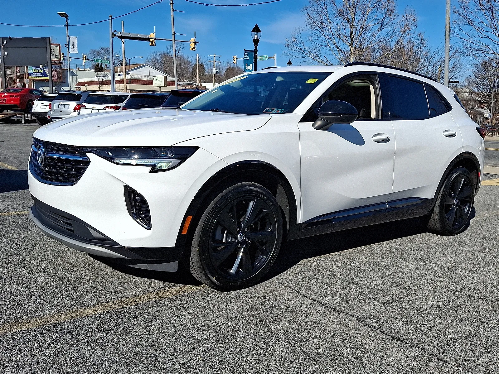 White 2023 Buick Envision Essence AWD for sale in Allentown, PA