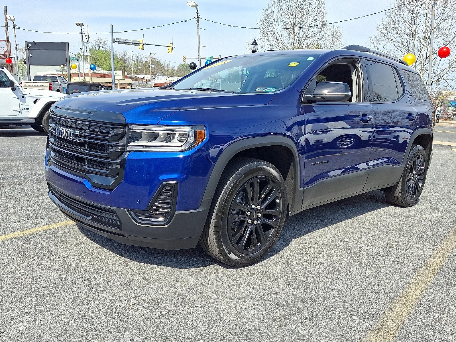Blue 2023 GMC Acadia AWD SLE for sale in Allentown, PA