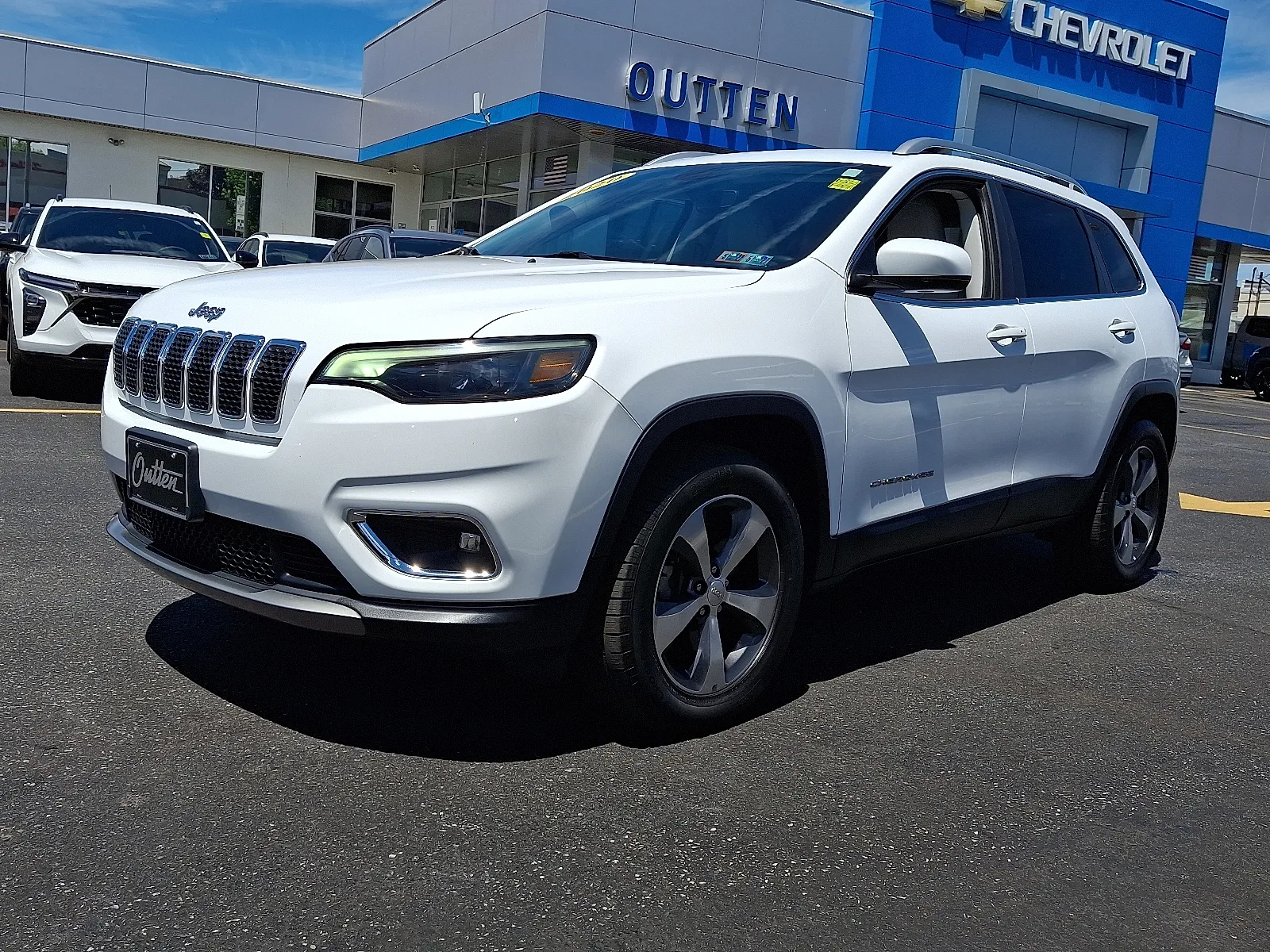 White 2020 Jeep Cherokee Limited 4x4 for sale in Allentown, PA