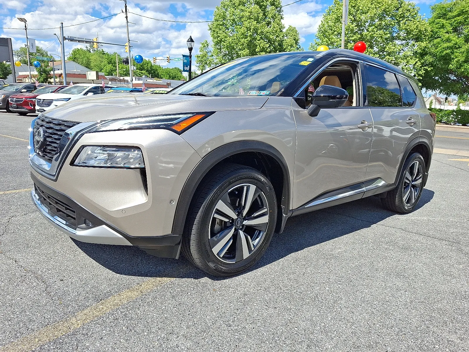 Silver 2022 Nissan Rogue Platinum Intelligent AWD for sale in Allentown, PA