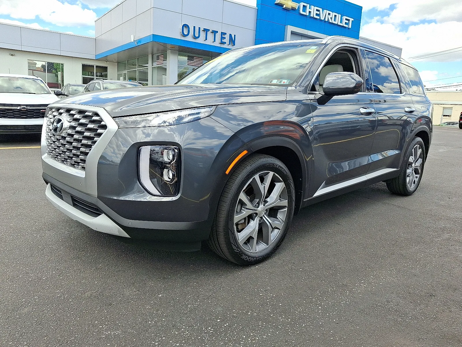 Gray 2022 Hyundai Palisade SEL for sale in Allentown, PA
