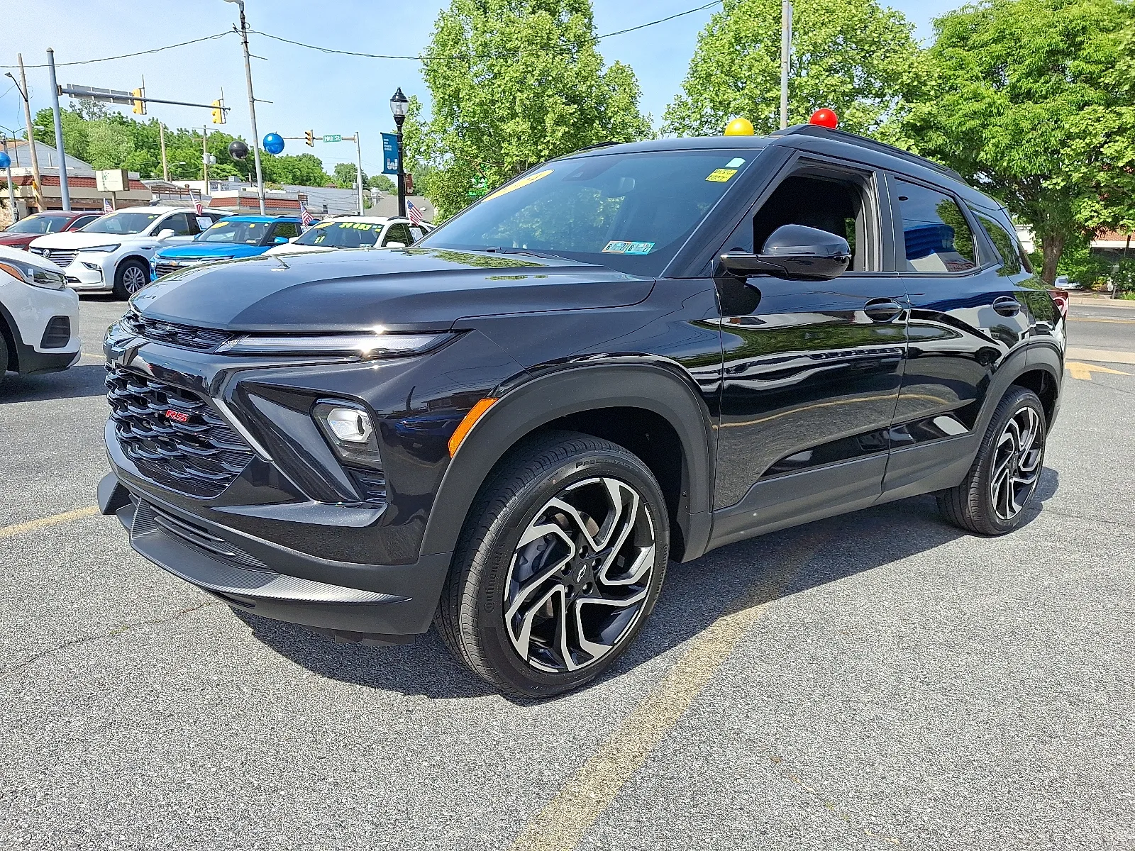 Black 2024 Chevrolet Trailblazer AWD RS for sale in Allentown, PA