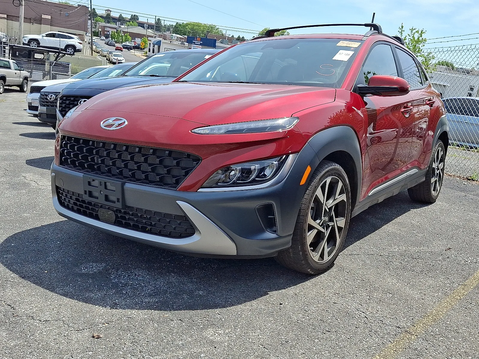 Red 2023 Hyundai Kona Limited for sale in Allentown, PA