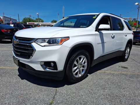 White 2019 Chevrolet Traverse 1LT for sale in Allentown, PA