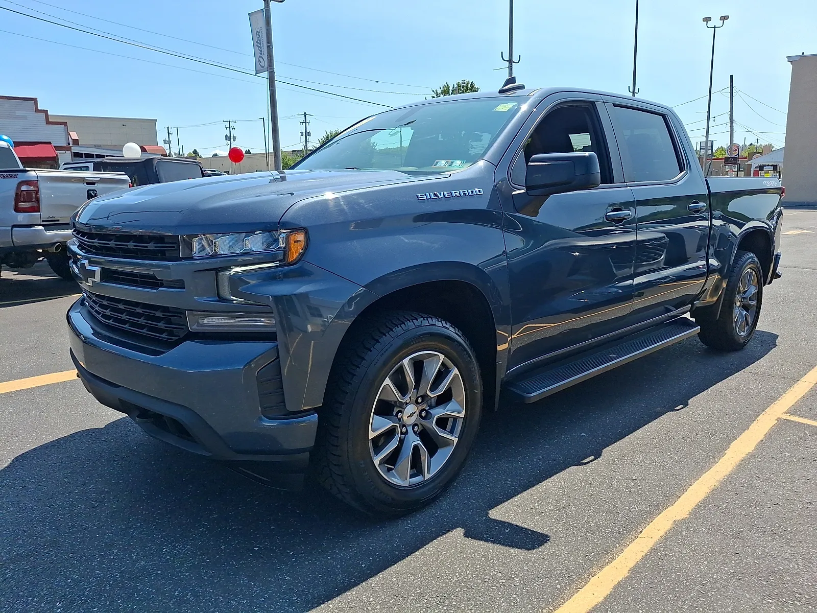 Gray 2022 Chevrolet Silverado 1500 LTD 4WD Crew Cab Short Bed RST for sale in Allentown, PA