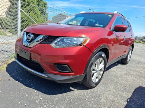 Red 2016 Nissan Rogue SV for sale in Allentown, PA