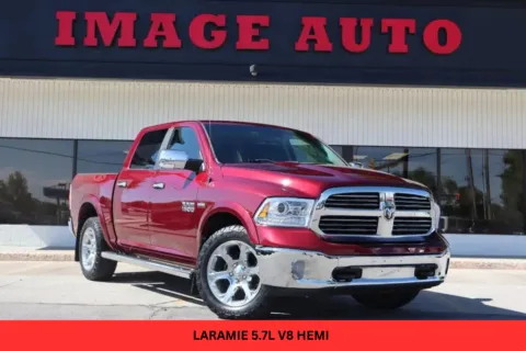 Red 2018 Ram 1500 Laramie for sale in West Jordan, UT