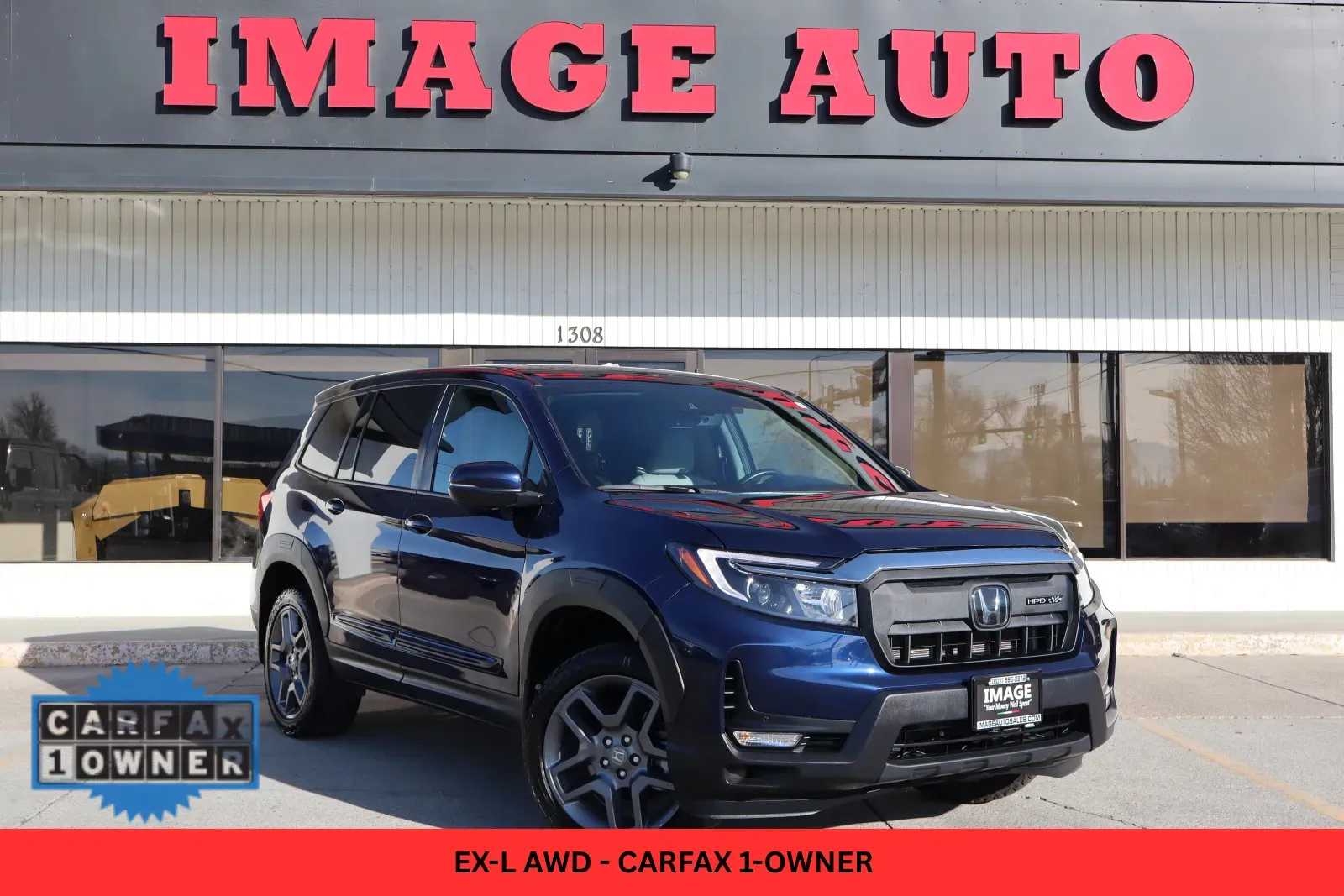 Blue 2022 Honda Passport EX-L for sale in West Jordan, UT