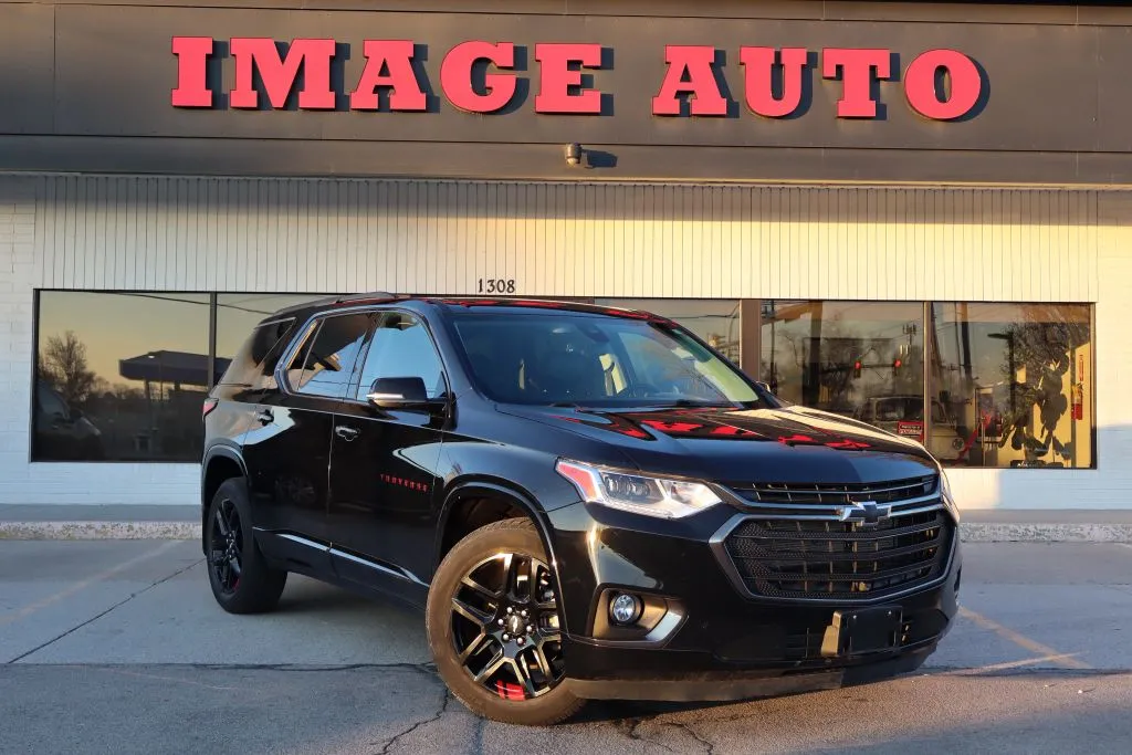 Black 2020 Chevrolet Traverse Premier for sale in West Jordan, UT