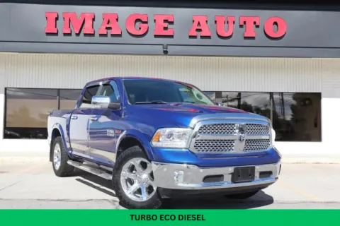 Blue 2017 Ram 1500 Laramie for sale in West Jordan, UT