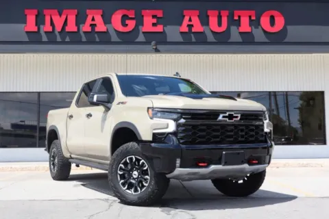 Beige 2023 Chevrolet Silverado 1500 ZR2 for sale in West Jordan, UT