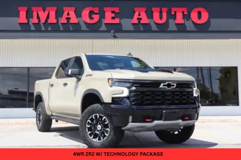 Orange 2023 Chevrolet Silverado 1500 ZR2 for sale in West Jordan, UT