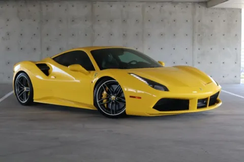 Yellow 2018 Ferrari 488 GTB Coupe 2D for sale in West Jordan, UT