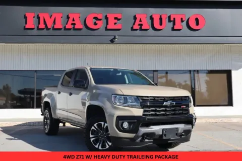 Beige 2022 Chevrolet Colorado 4WD Z71 for sale in West Jordan, UT