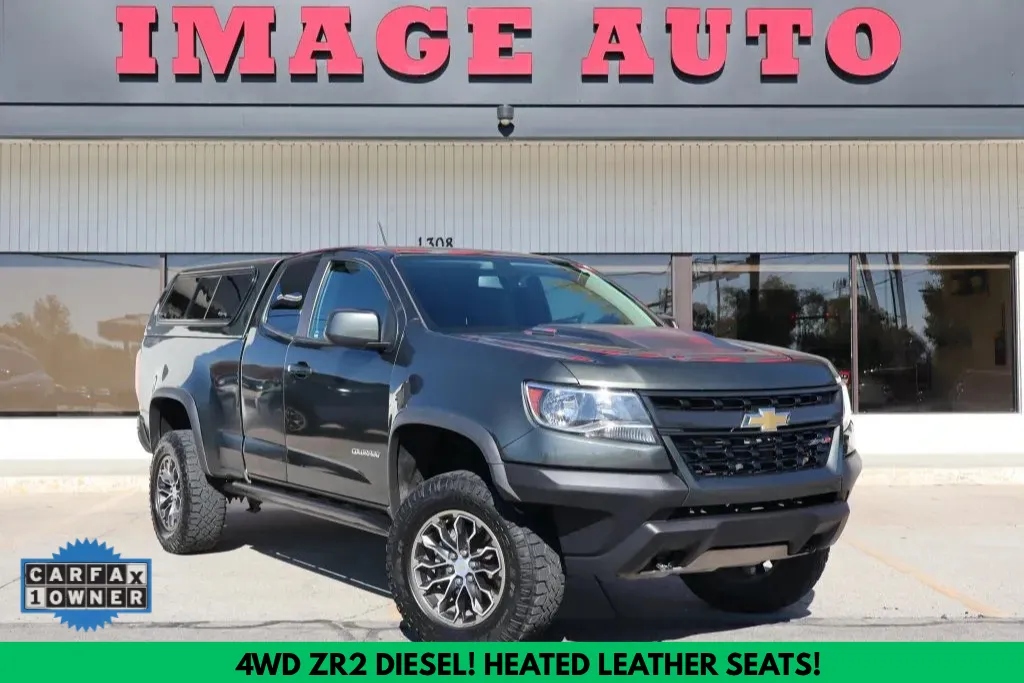 Green 2018 Chevrolet Colorado 4WD ZR2 for sale in West Jordan, UT