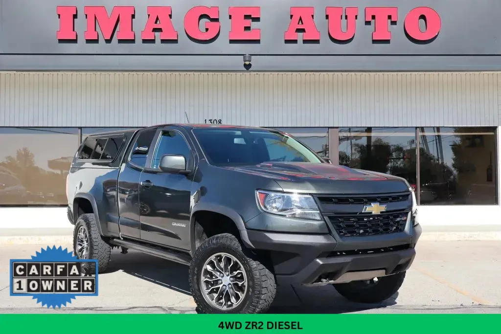 Green 2018 Chevrolet Colorado 4WD ZR2 for sale in West Jordan, UT