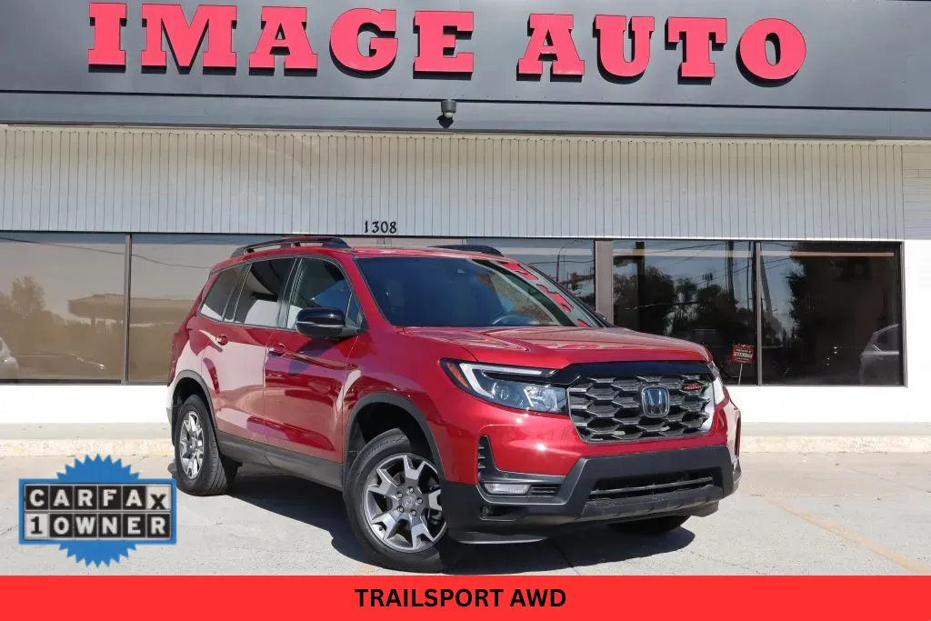 Red 2022 Honda Passport TrailSport for sale in West Jordan, UT