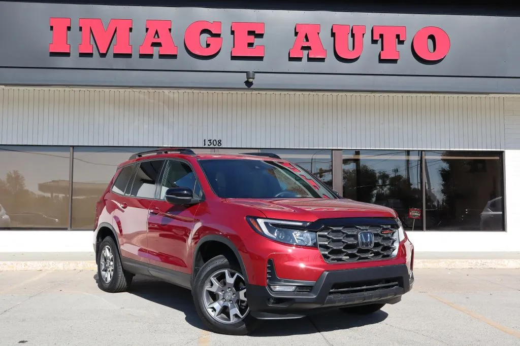 Red 2022 Honda Passport TrailSport for sale in West Jordan, UT