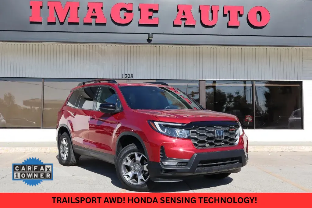 Red 2022 Honda Passport TrailSport for sale in West Jordan, UT