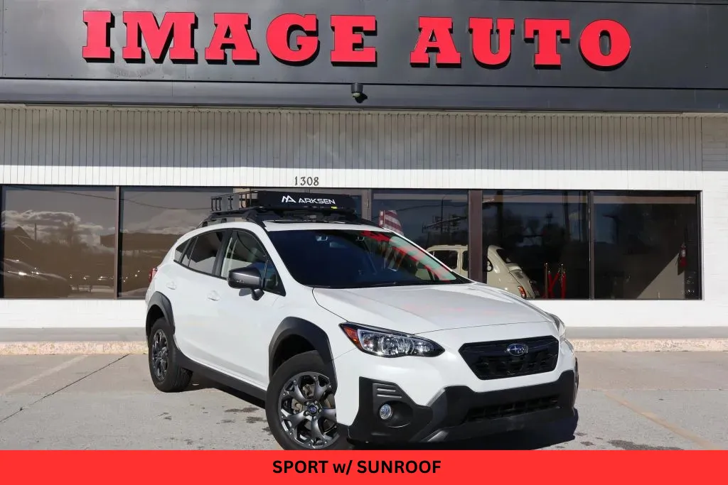 White 2023 Subaru Crosstrek Sport for sale in West Jordan, UT