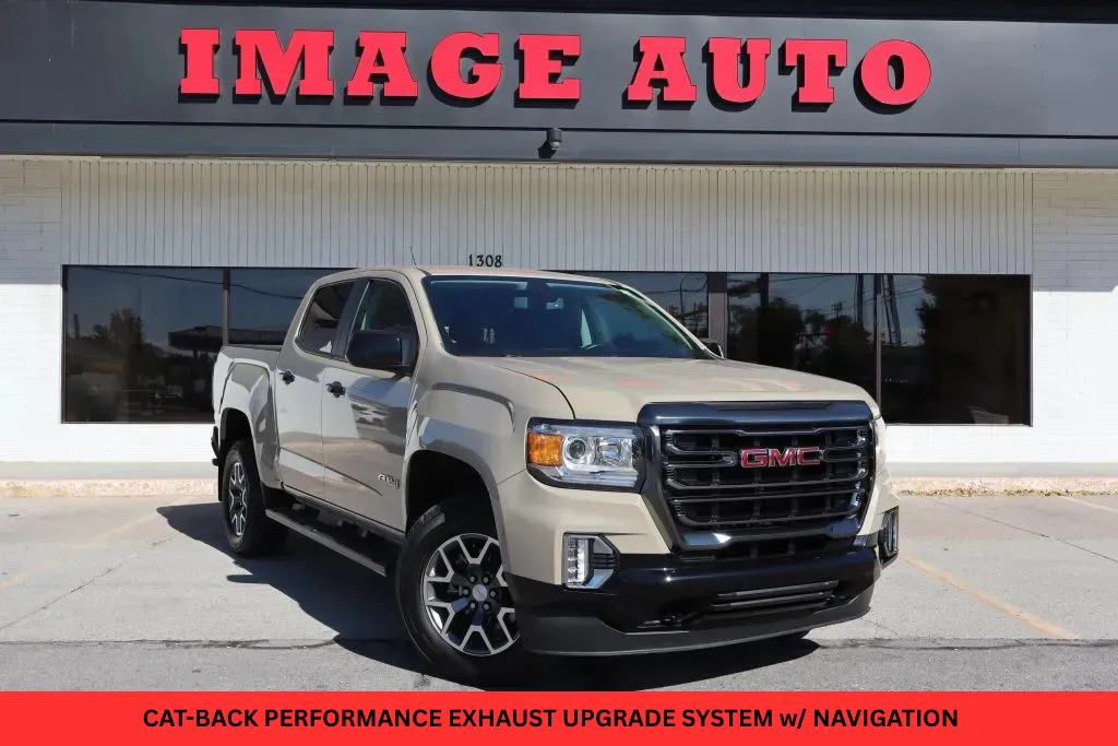 Beige 2021 GMC Canyon 4WD AT4 w/Cloth for sale in West Jordan, UT