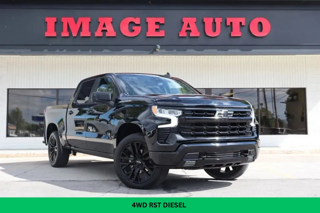 Black 2023 Chevrolet Silverado 1500 RST for sale in West Jordan, UT