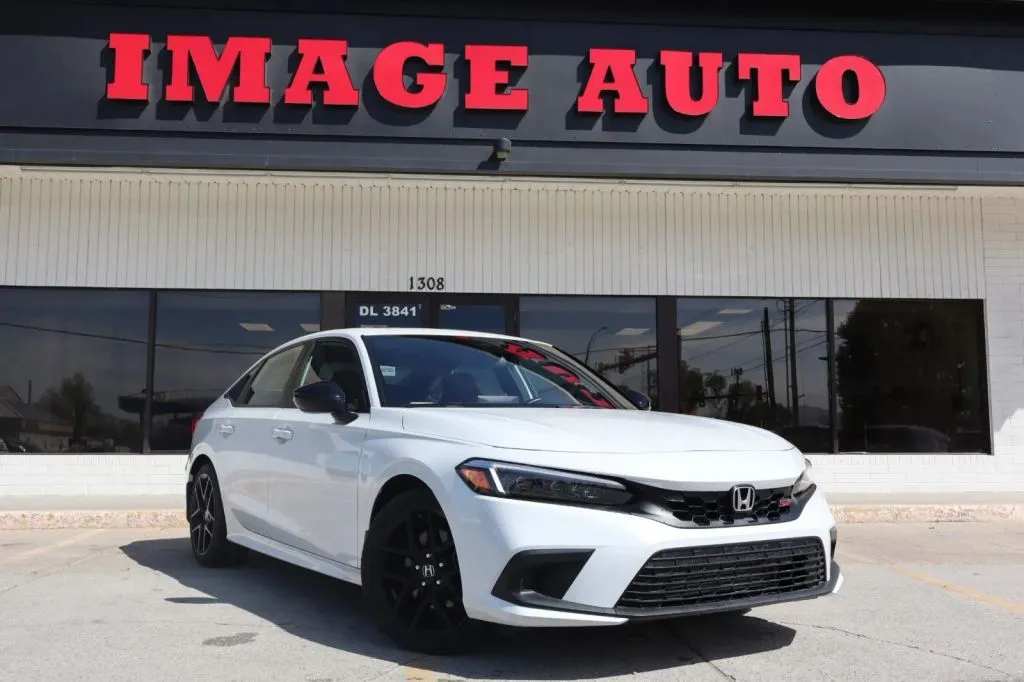 White 2023 Honda Civic Si Si Sedan 4D for sale in West Jordan, UT